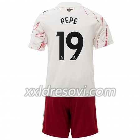 Arsenal PEPE 19 Drugi Dječji Komplet Dresovi za Nogomet 2020-2021 (+ kratke hlače)